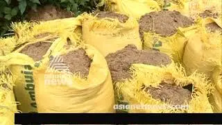 Revenue department action against illegal sand mining in Thodupuzha