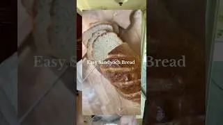 EASY 1 HOUR SANDWICH BREAD 🍞