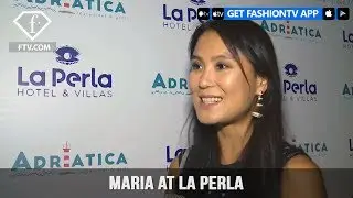 Maria at La Perla Opening part 2 | FashionTV
