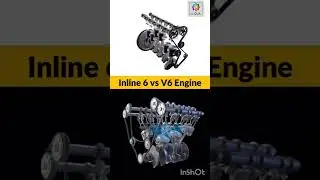 Inline Engine 6 and V6 shape engine.