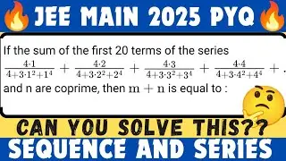 if the sum of the first 20 terms of the series 4.1/4+3.1^2+1^4 +4.2/4+3.2^2+2^4 + 4.3/4+3.3^2 &hellip;