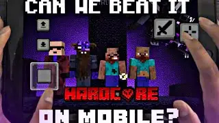 The Four BALD HEADS started a Minecraft hardcore Series on MOBILE&hellip;This Was a BAD Idea