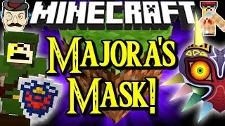 МАСКА МАЙОРЫ ДЛЯ MINECRAFT! Потрясающие маски, инструменты, навыки, оружие и многое другое!