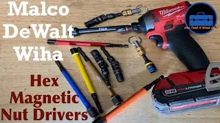 Шестигранный магнитный торцевой ключ (Malco, DeWalt, Wiha)