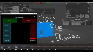 TouchOSC control CUE in Timeline Disguise tutorial