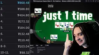 I Won Americas Classic Main and 2894x My Money!