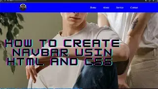 HOW TO CREATE NAVBAR USING HTML AND CSS | SIMPLE NAVBAR ONLY HTML AND CSS