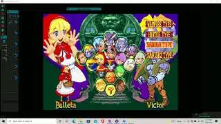 Vampire Chronicle Sega Dreamcast Parsec PL1 Mr.Hadoken01 vs PL2 Kyrui Part 2