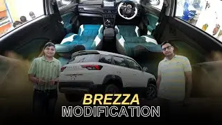 Brezza Modification सबसे Best Price के साथ सिर्फ #autounique पर✨ 🚘  #brezza  #modificationuniverse