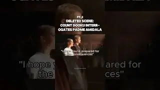 Attack Of The Clones - Count Dooku Interrogates Padme Amidala (Deleted Scene) 4K + PT2