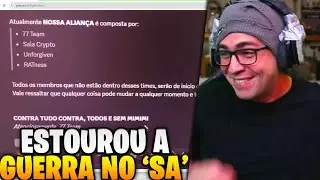 N&Atilde;O &Eacute; QUE ACONTECEU MESMO? GUERRA NO 'SA' COME&Ccedil;OU | MIR4