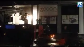 Brand bij beddenzaak in Helmond