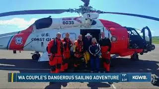 WA couple's dangerous sailing adventure