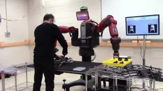 Human-centered control of robots in hybrid manufacturing cells
