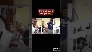 Shake weights in gym prank gone Wrong #Shorts