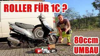 Rex Roller 80ccm UMBAU / Die Teile sind da! / #1