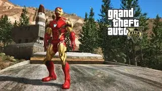 IRON-MAN MARK 85 VS THANOS ENDGAME!! (GTA 5 PC MODS)