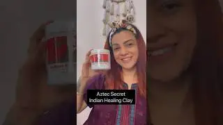 Trying Viral Aztec Clay Mask | Aztec Secret Indian Healing Clay Mask | Aztec Indian Healing Vinegar
