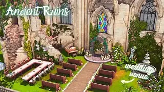 Ancient Ruins Wedding Venue 💍🌿 | The Sims 4 Stop Motion | NOCC