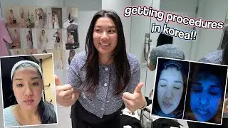 GETTING WORK DONE IN KOREA!! Korean Clothing Try-On!!