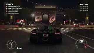 4K | GRID 2 | KOENIGSEGG AGERA R | WSR SEASON 5 | ESPN | Paris-Arc De Triomphe | Race 1| 4K Gameplay