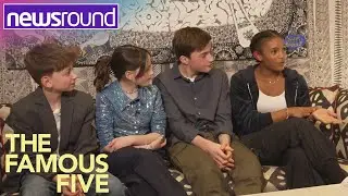 Знаменитая пятёрка: интервью с актёрами | Newsround