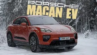 Provk&ouml;rning: Porsche Macan Electric - vintertest av elbil fr&aring;n Stockholm till Dalarna (ENG SUB)