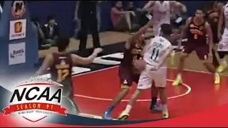 Castor with a tricky behind-the-back assist | NCAA 91 MB
