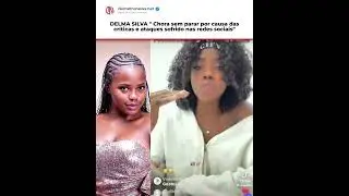Delma Silva shora em meiocriticas e ataques sofridos