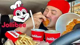 Jollibee Fried Chicken FEAST MUKBANG EATING SHOW