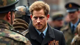 Harry's secret visit to war zone after UK security battle showdown