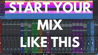 The best way to start your mix - THE STATIC MIX