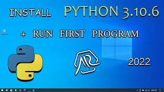 How to install python in windows 10 [2022 Update] @python
