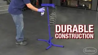 Paint & Powder Coating Stand - Hang From Detachable Arm or Clamp An Oven Rack For Coating Parts!