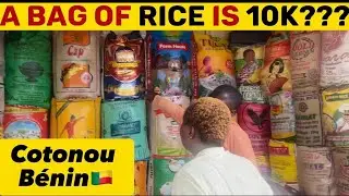 How much a bag of rice is sold in Cotonou B&eacute;nin🇧🇯 2023! #cotonou #rice