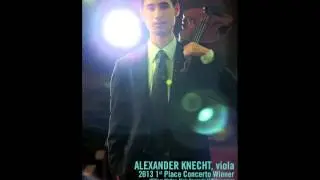 Walton Viola Concerto mvmt. 3, Alexander Knecht, La Sierra University Orchestra