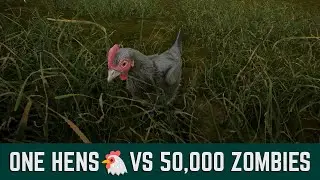 Lone Chicken vs Zombie Army &ndash; 30,000 Zombies Clash! 🐔