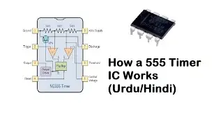 How a 555 timer ic works (Urdu/Hindi)