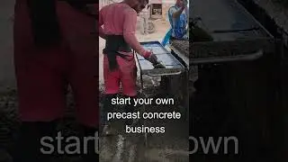 how to make concrete panels - Concrete Slab Making for Fencing