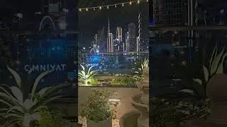 The sound of silence in a city of millions #DubaiNight #PianoMood #Peaceful