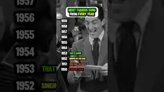 Most Famous Songs By Year (1950-1959)