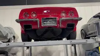 (UNDERSIDE) 1973 Corvette At Celebrity Cars Las Vegas