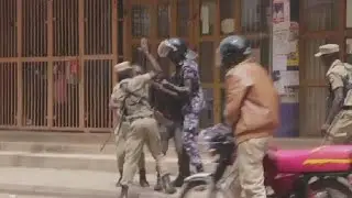 Ugandan police arrest 45 people as they disperse protesters demanding lawmakers' release