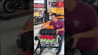 C8 Corvette Engine Tear Down #corvette #engine #diy #automobile