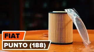 Como trocar óleo do motor e filtro de óleo FIAT PUNTO TUTORIAL | AUTODOC