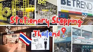 Must visit Bangkok 🇹🇭 stationary shops and a mini haul! Loft | BeTrend | Moshi Moshi |