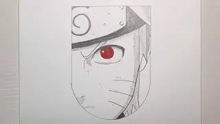 How to Draw Naruto's Eye || Naruto Drawing Tutorial || Easy anime drawing 