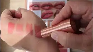 Помада SOFT NUDE Faberlic свотчи на рукe!!!