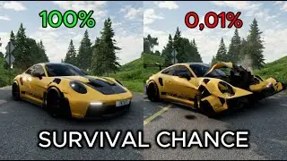 Realistic Survival Chance Crashes #2 / BeamNG.drive