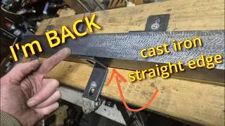 Scraping - Straight edge - Cast iron